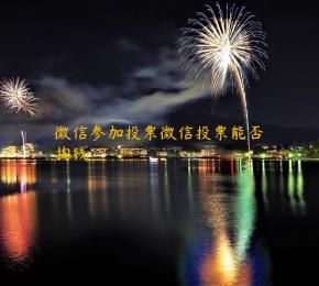 微信参加投票微信投票能否掏钱 